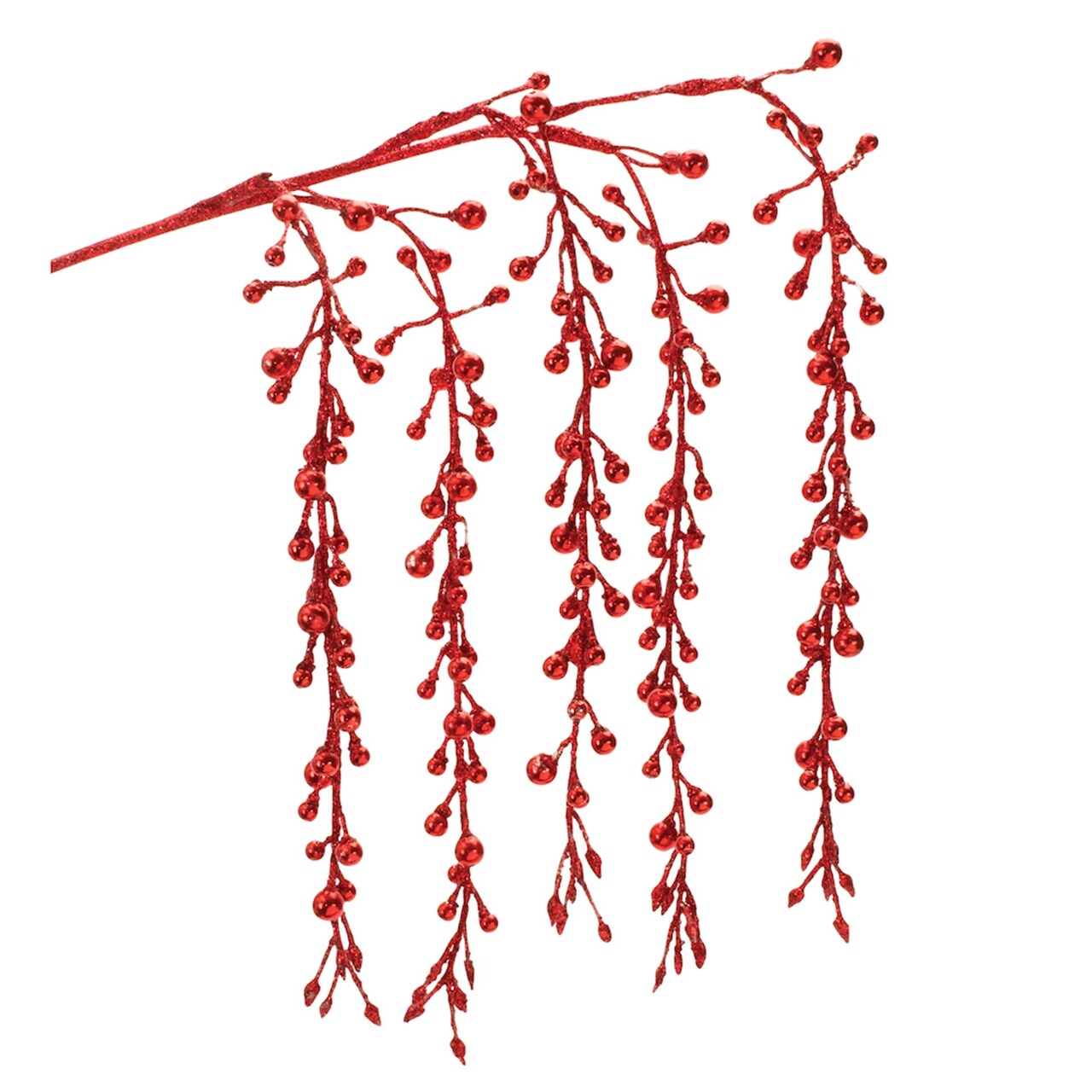 Melrose Hanging Berry Artificial Christmas Branch Spray - 26" - Set of 2